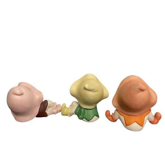 Vintage Homco Garden Elf Pixie Fairy Gnome Figurines Set of 3 - Picture 4 of 6